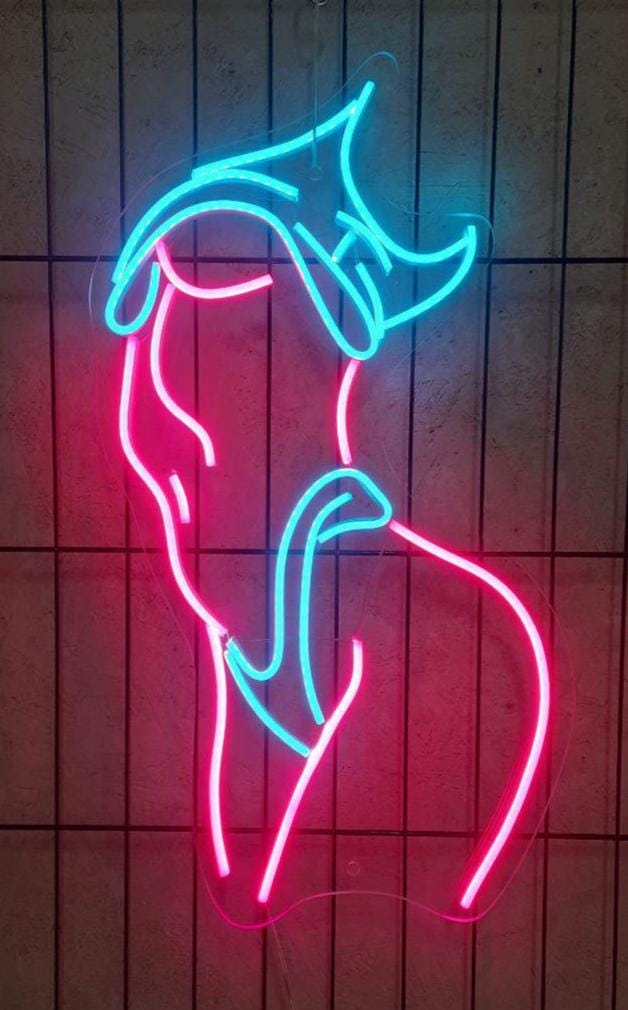 Body Neon Sign, Woman Neon Sign, Girl Body Neon Sign, Woman Body Neon, Lady Neon Sign, Woman Body Wall Art, Neon Sign Bedroom