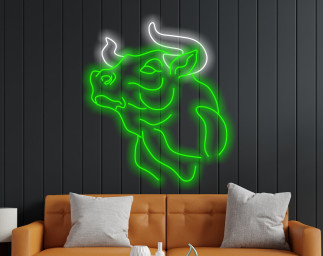 Bull Neon Sign, Cow Neon Sign, Bull Head Neon Sign, Buffalo Neon Sign, Texas Longhorn Neon Sign, Western Led Light, Rodeo Neon Sign, Cowboy Neon