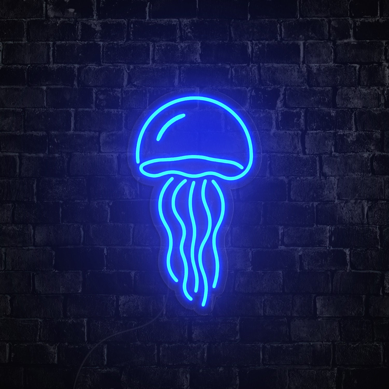 Jellyfish Neon Sign, Sea Animal Neon Sign, Jellyfish Light Sign, Ocean Neon Sign, Jellyfish Lamp, Jellyfish Art Decor