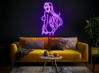 Anime Girl Neon Sign, Girl Body Neon Sign, Lady Neon Sign, Anime Lover Gift, Anime Neon Sign, Anime Wall Art, Anime Decor