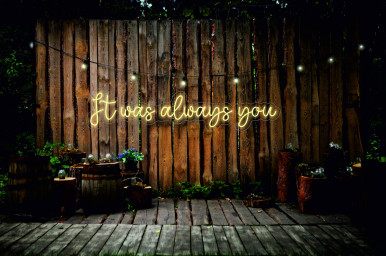 It Was Always You Neon Sign, Wedding Neon Sign, Custom Neon Sign