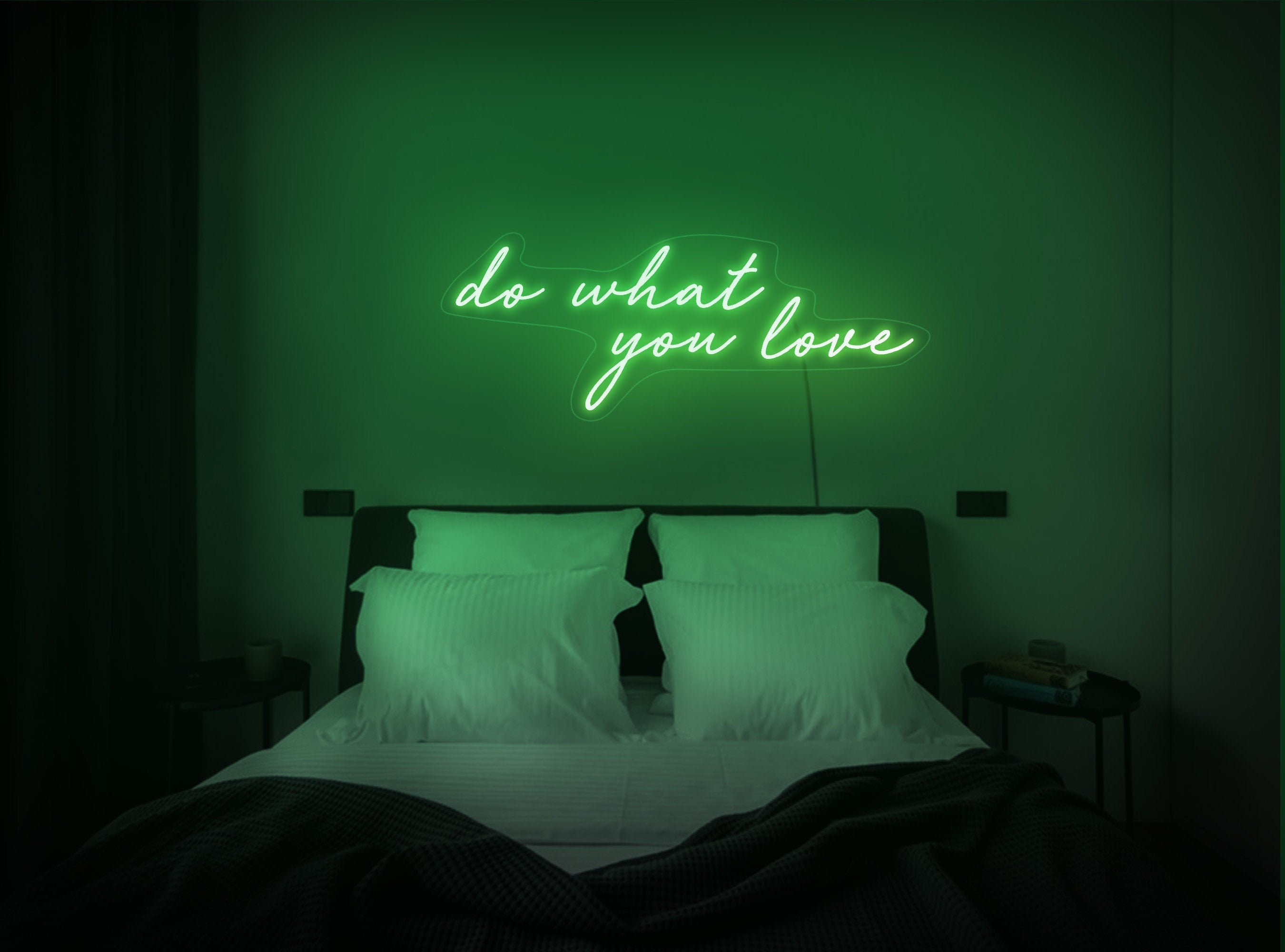 Do What You Love Neon Sign, Do What You Love Led Sign, Do What You Love Wall Decor, Neon Sign Bedroom