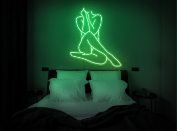 Lady Neon Sign, Body Neon Sign, Woman Body Neon Sign, Woman Body Wall Decor, Lady Neon Sign, Neon Sign Bedroom Girl