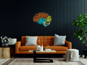 Human Brain - Led Light Neon Sign, Lamp Decor For Wall Human Brain