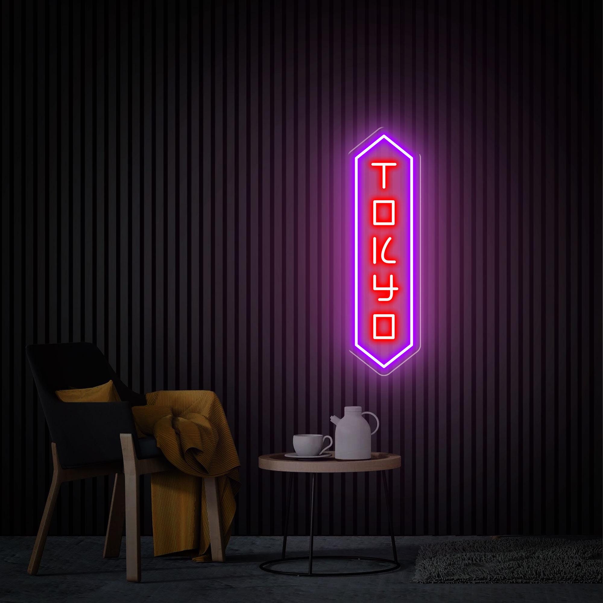 Tokyo Neon Sign, Tokyo Wall Decor, Custom neon Sign, Tokyo Japan Wall Art, Tokyo Travel Wall Sign, Tokyo Led Sign Personalized Gifts