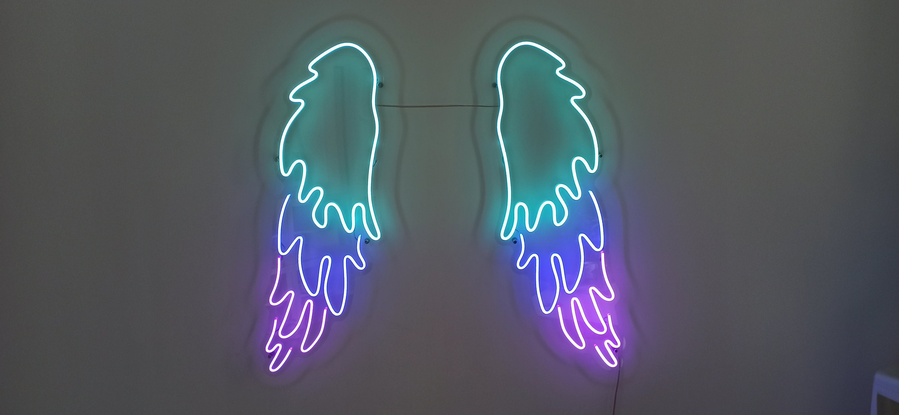 Angel Wings Wall Decor - Led Light Wings, Neon Angel Wings, Glowing Wings, Custom Led Wings