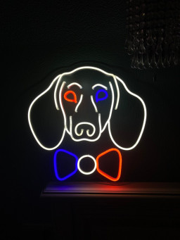 Dachshund Dog Neon Sign, Favorite Pet Neon Sign, Dog Neon Sign, Home Decor Pet Neon Sign, Custom Neon Sign, Animal Neon Sign