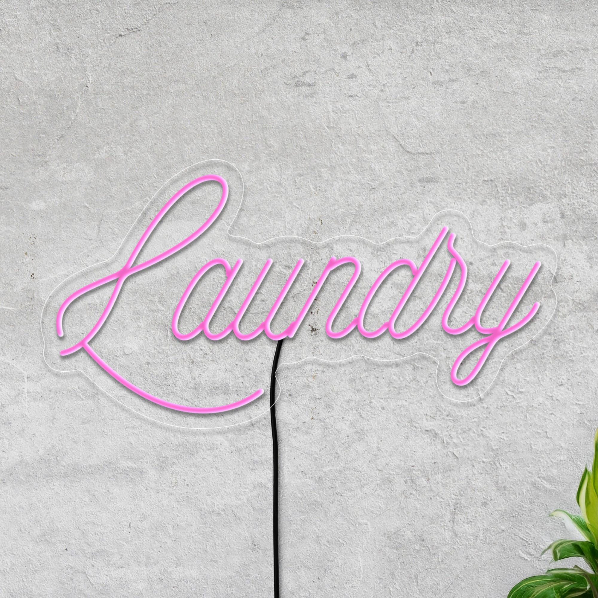 Laundry Neon Sign, Laundry Led Sign, Laundry Room Light Sign, Laundry Wall Sign, Laundromat Neon Sign Decor, Laundry Room Wall Art Decor
