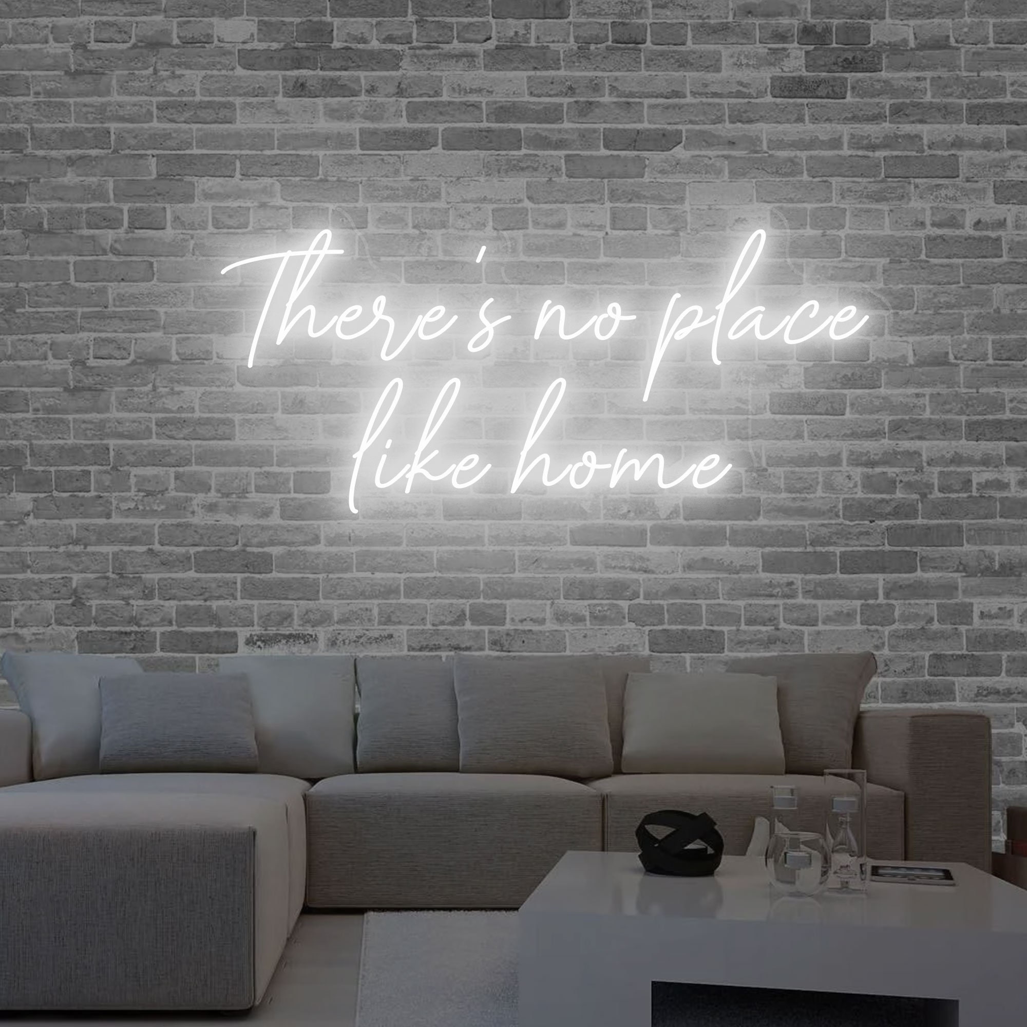 There Is No Place Like Home Neon Sign Bedroom Custom Led Sign Room Wall Art Neon Wall Decor Lights Cool Neon Sign Party Decor Sign
