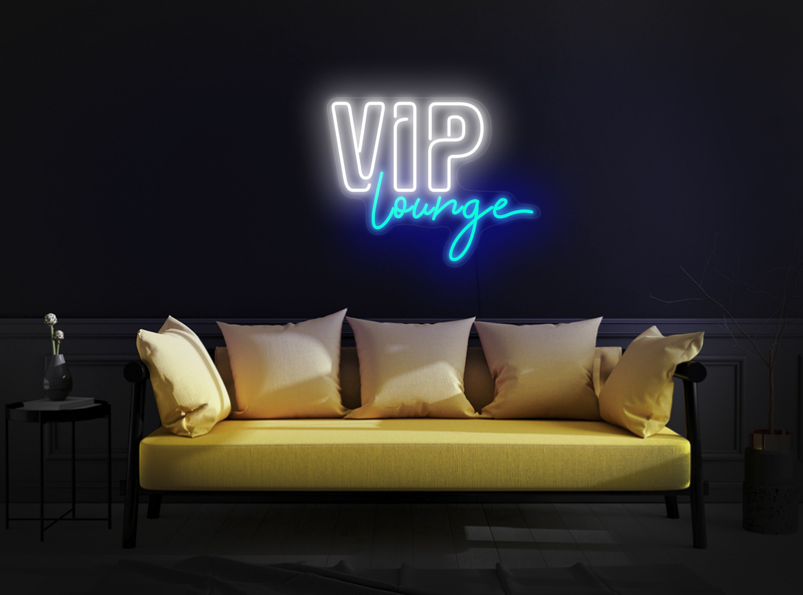 VIP Lounge Neon Sign, Vip Lounge Sign, Vip Neon Sign, Lounge Neon Sign, Club Neon Sign, Restaurant Neon Sign, VIP Room Sign, Bar Neon Sign