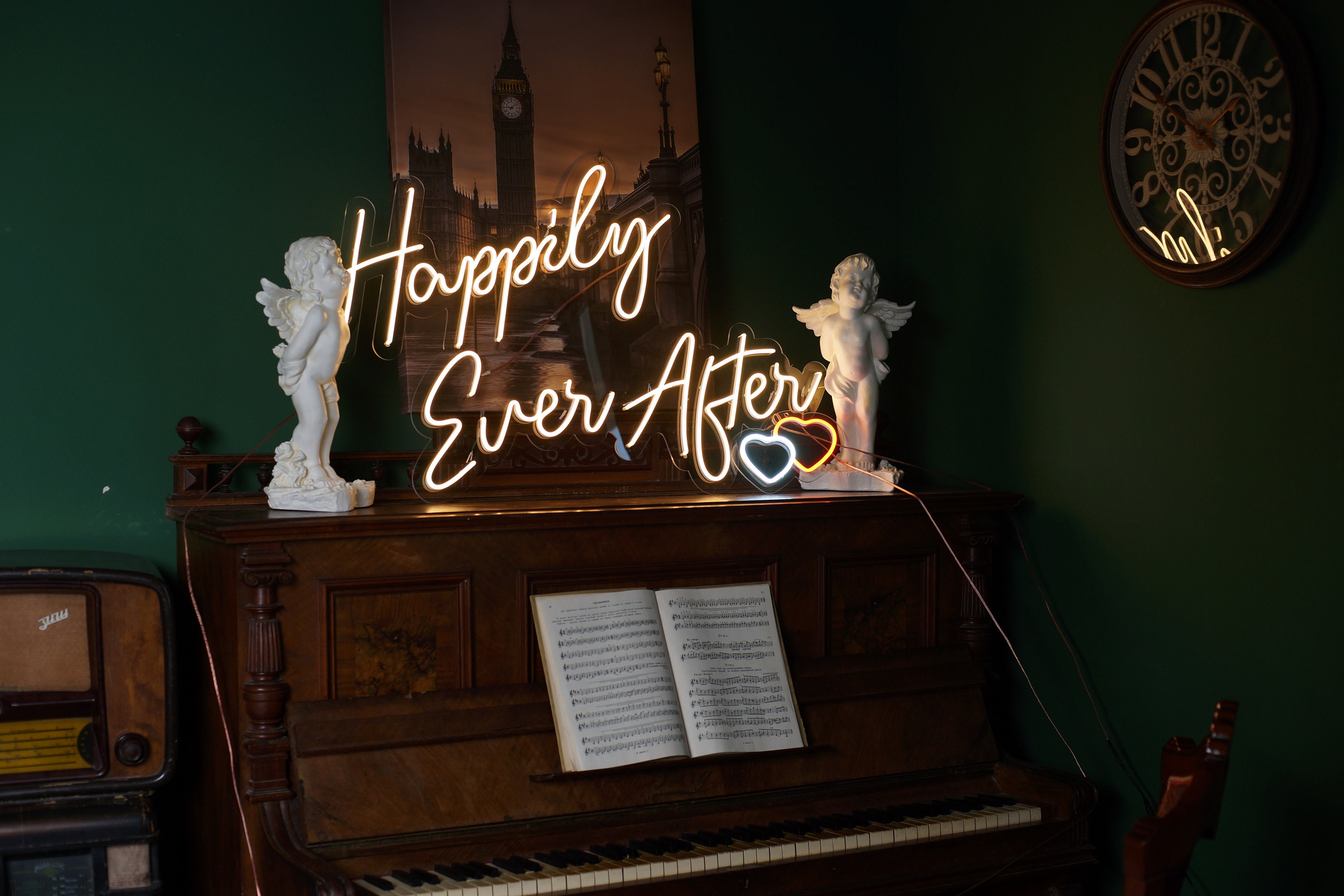 Happily Ever After Neon Sign, Custom Happily Ever After Neon Sign, Wedding Neon Sign, Happily Ever After Neon Sign For Wedding