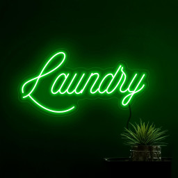 Laundry Neon Sign, Laundry Led Sign, Laundry Room Light Sign, Laundry Wall Sign, Laundromat Neon Sign Decor, Laundry Room Wall Art Decor