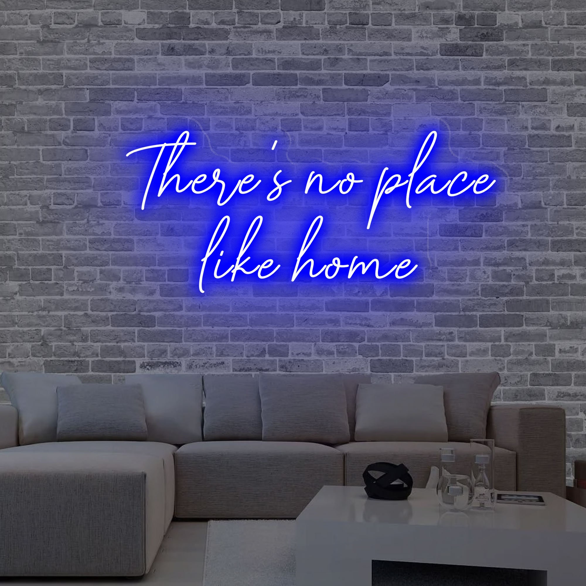 There Is No Place Like Home Neon Sign Bedroom Custom Led Sign Room Wall Art Neon Wall Decor Lights Cool Neon Sign Party Decor Sign