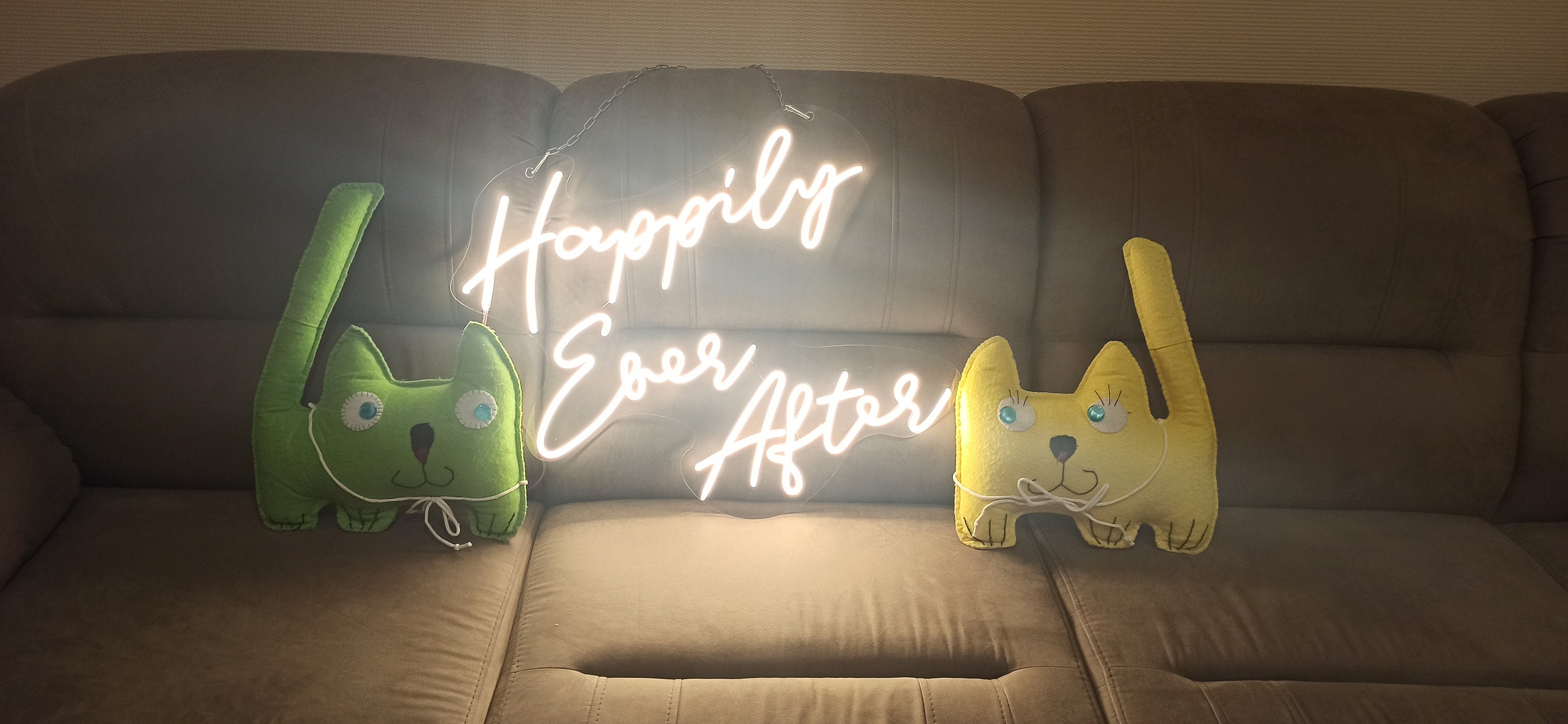 Happily Ever After Neon Sign, Custom Happily Ever After Neon Sign, Wedding Neon Sign, Happily Ever After Neon Sign For Wedding