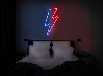 Lightning Bolt Neon Sign, Lightning Bolt Neon Light, Lightning Bolt Led Sign, Lightning Bolt Wall Decor, Lightning Neon Sign, Lightning Led Sign