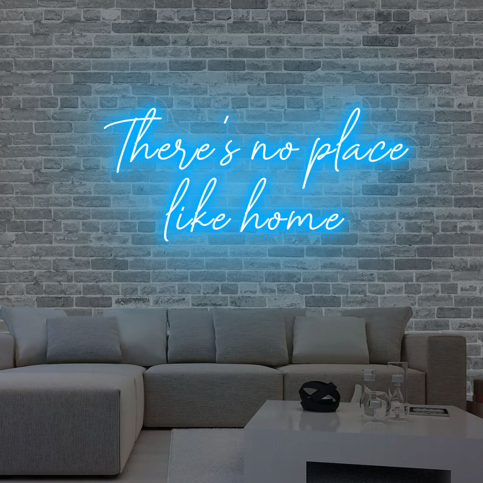 There Is No Place Like Home Neon Sign Bedroom Custom Led Sign Room Wall Art Neon Wall Decor Lights Cool Neon Sign Party Decor Sign