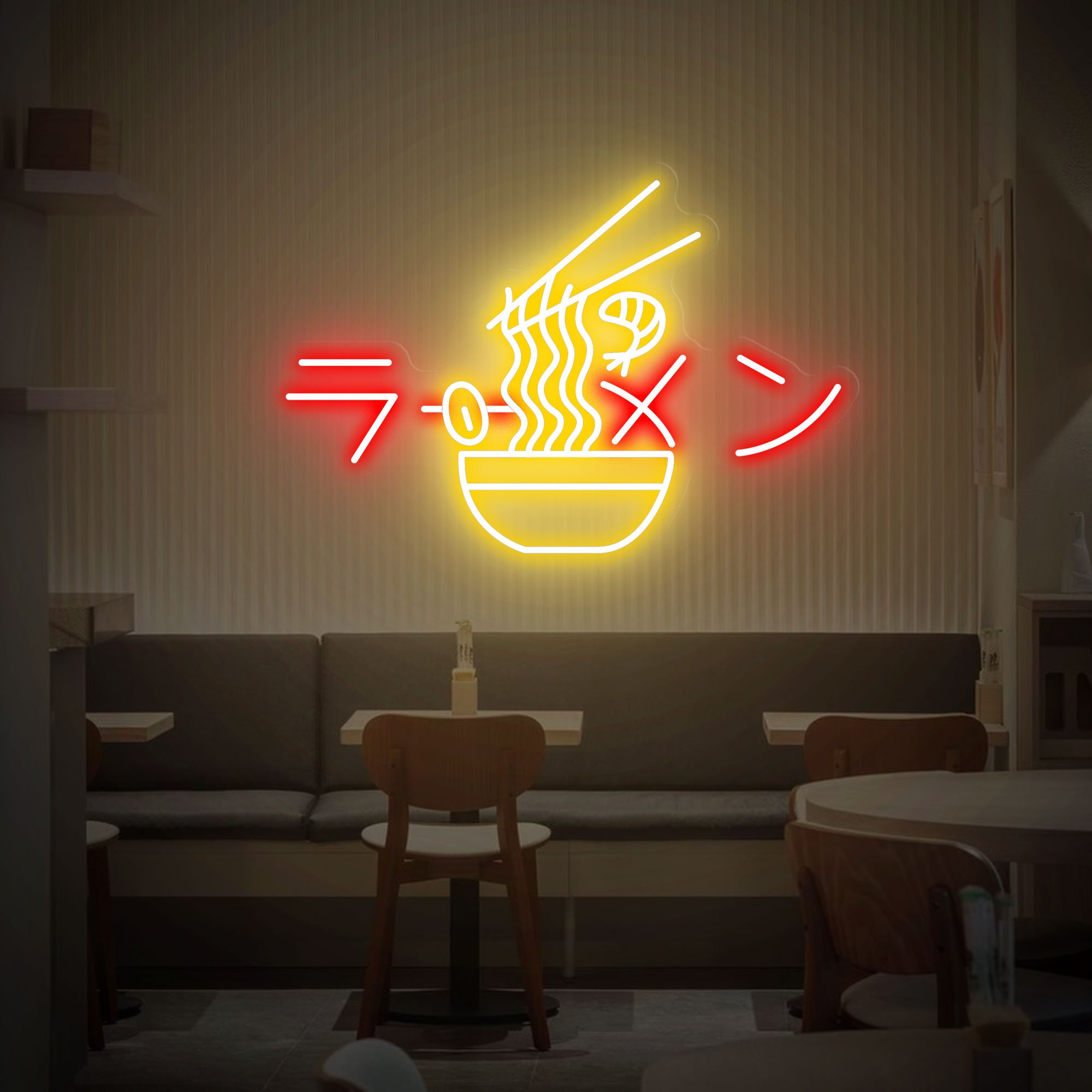 Ramen Japanese Noodles Neon Sign | Living Room Shop Wall Decor Art | Led Neon Sign | Neon Light For Wall