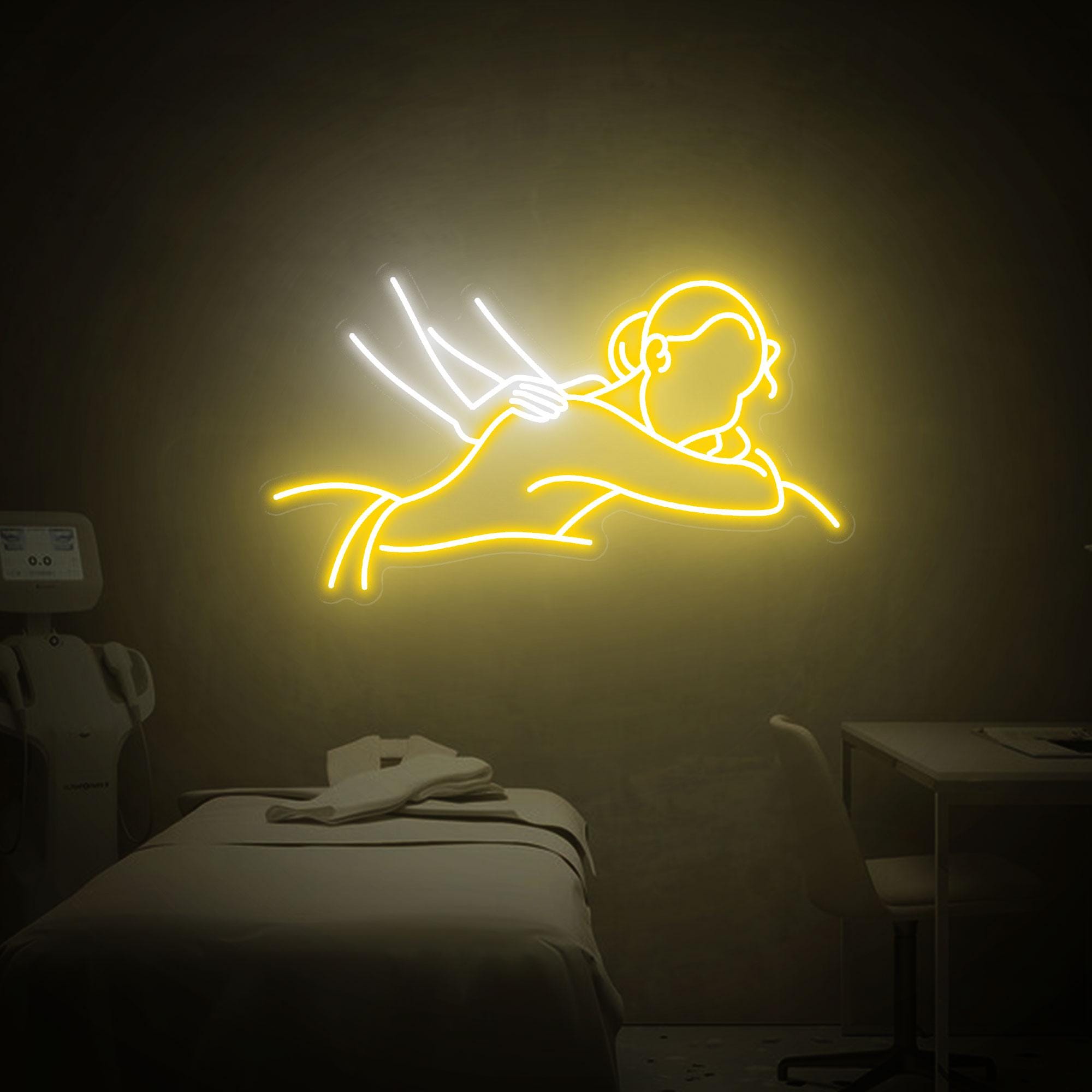 Massage Neon Sign, Spa Neon Light Sign, Beauty Salon Shop Led Light, Custom Spa Beauty Shop Decor Neon Sign, Full Body Massage Shop Wall Art