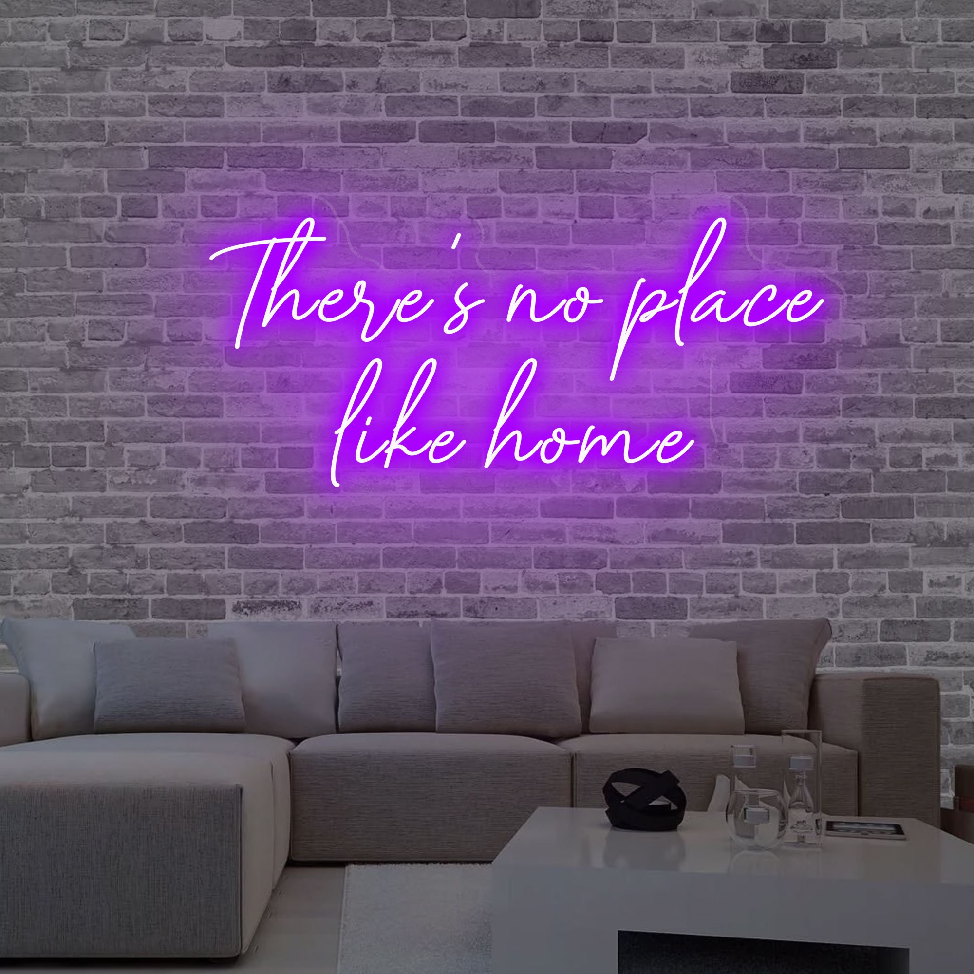 There Is No Place Like Home Neon Sign Bedroom Custom Led Sign Room Wall Art Neon Wall Decor Lights Cool Neon Sign Party Decor Sign