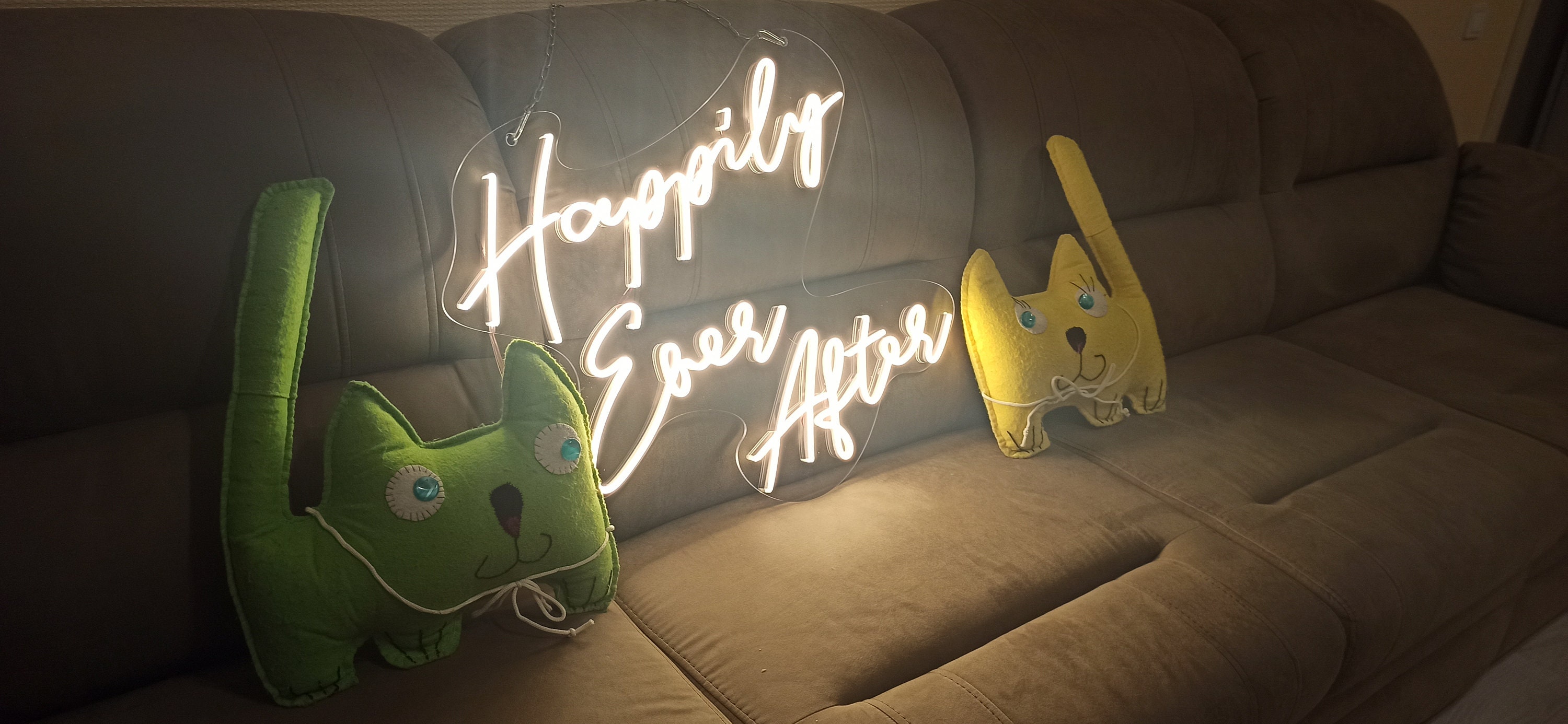 Happily Ever After Neon Sign, Custom Happily Ever After Neon Sign, Wedding Neon Sign, Happily Ever After Neon Sign For Wedding