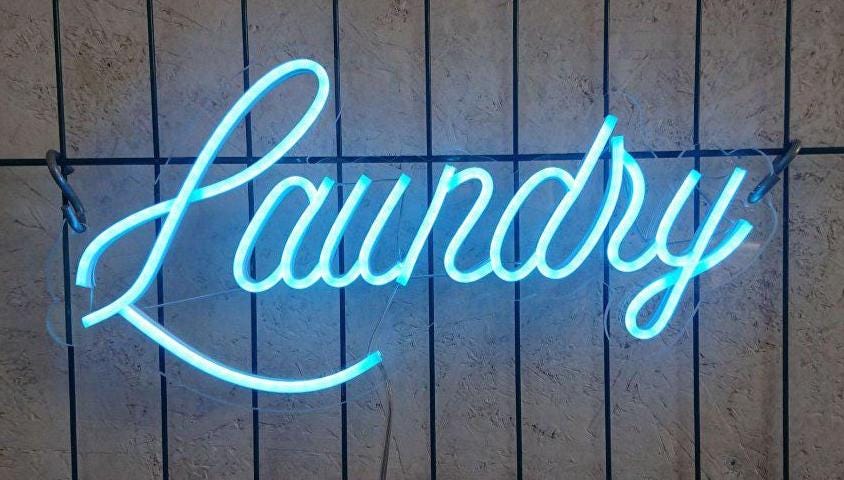 Laundry Neon Sign, Laundry Led Sign, Laundry Room Light Sign, Laundry Wall Sign, Laundromat Neon Sign Decor, Laundry Room Wall Art Decor