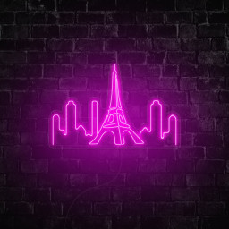 Paris Neon Sign, Paris Led Sign, Paris Skyline Neon Sign, Eifel Tower Neon Sign, City Skyline Neon Sign, Paris Wall Art, Paris Wall Decor