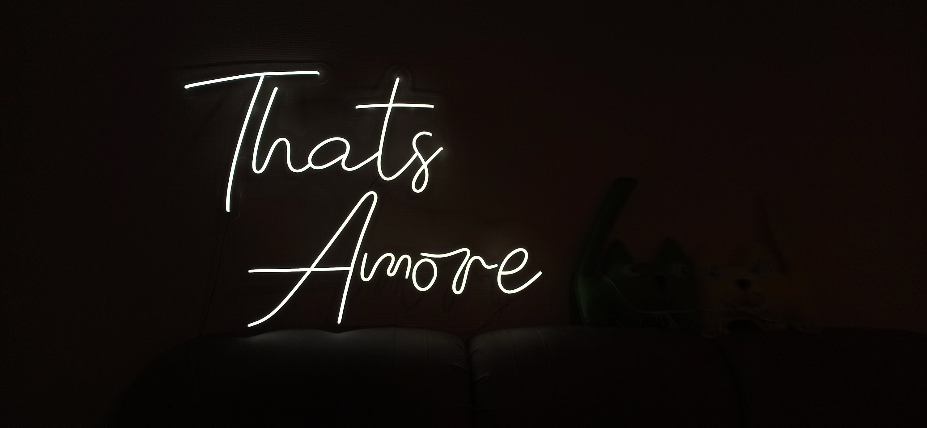 That's Amore - Led Light, That's Amore Neon Sign, Neon Sign, Romantic Neon Light That's Amore, Neon Sign Love Quote That's Amore