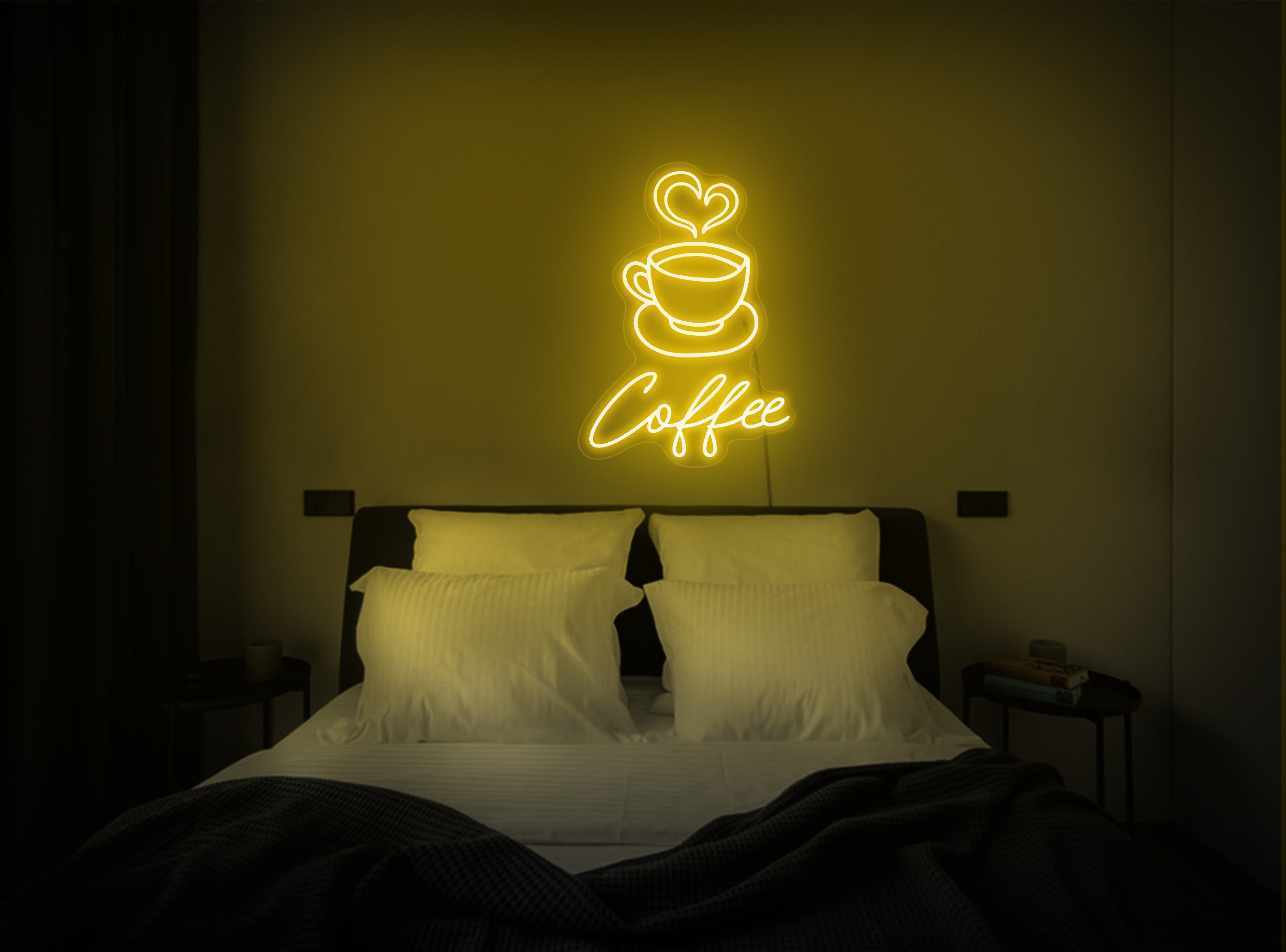 Coffee Neon Sign, Coffee Led Sign, Coffee Neon Light, Coffee Sign For Kitchen, Bar Neon Sign, Kitchen Neon Sign