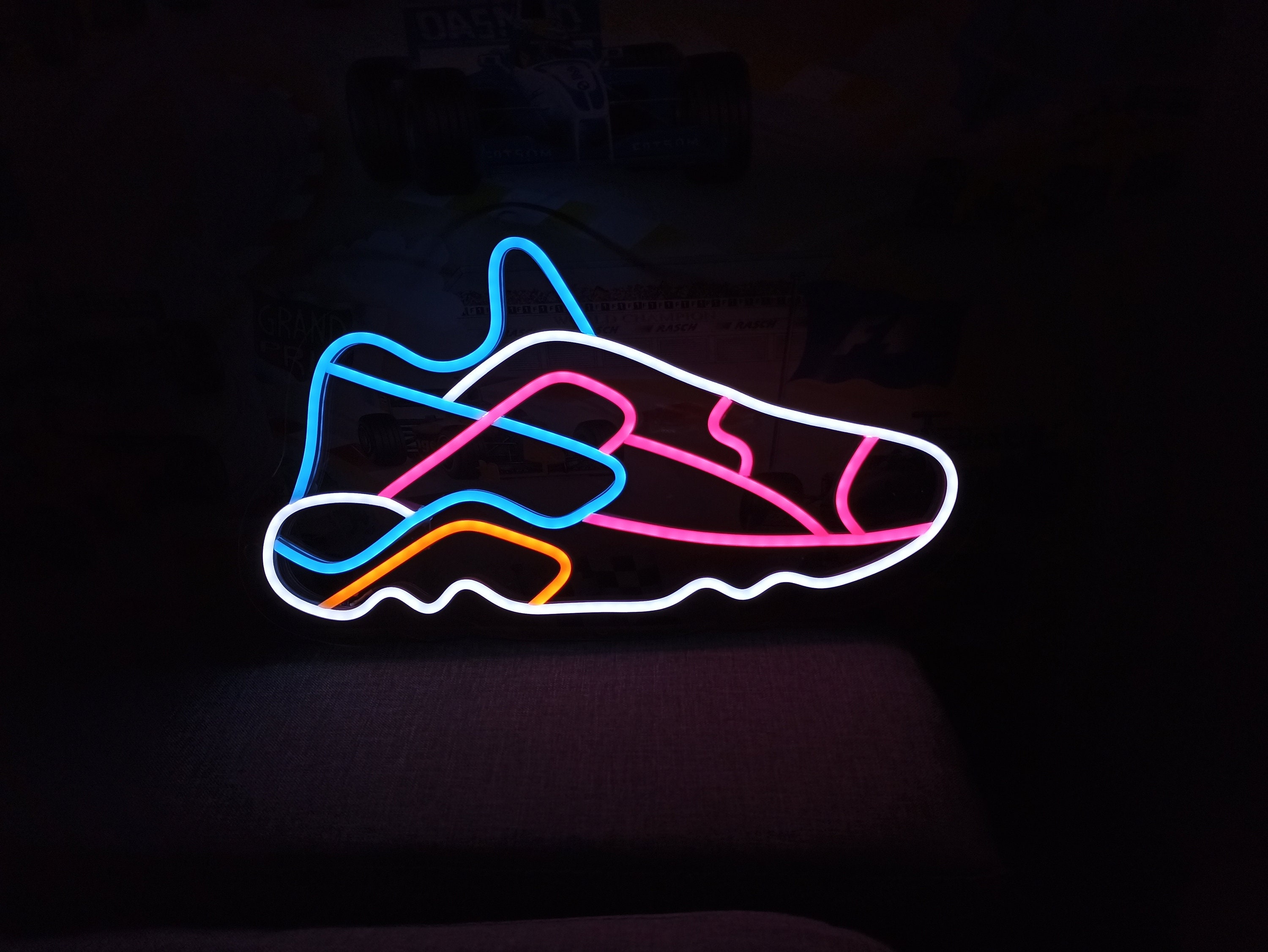 Sneaker - Led Light Neon Sign, Custom Sneakers, Sneaker Neon Light, Shoes Store Decor