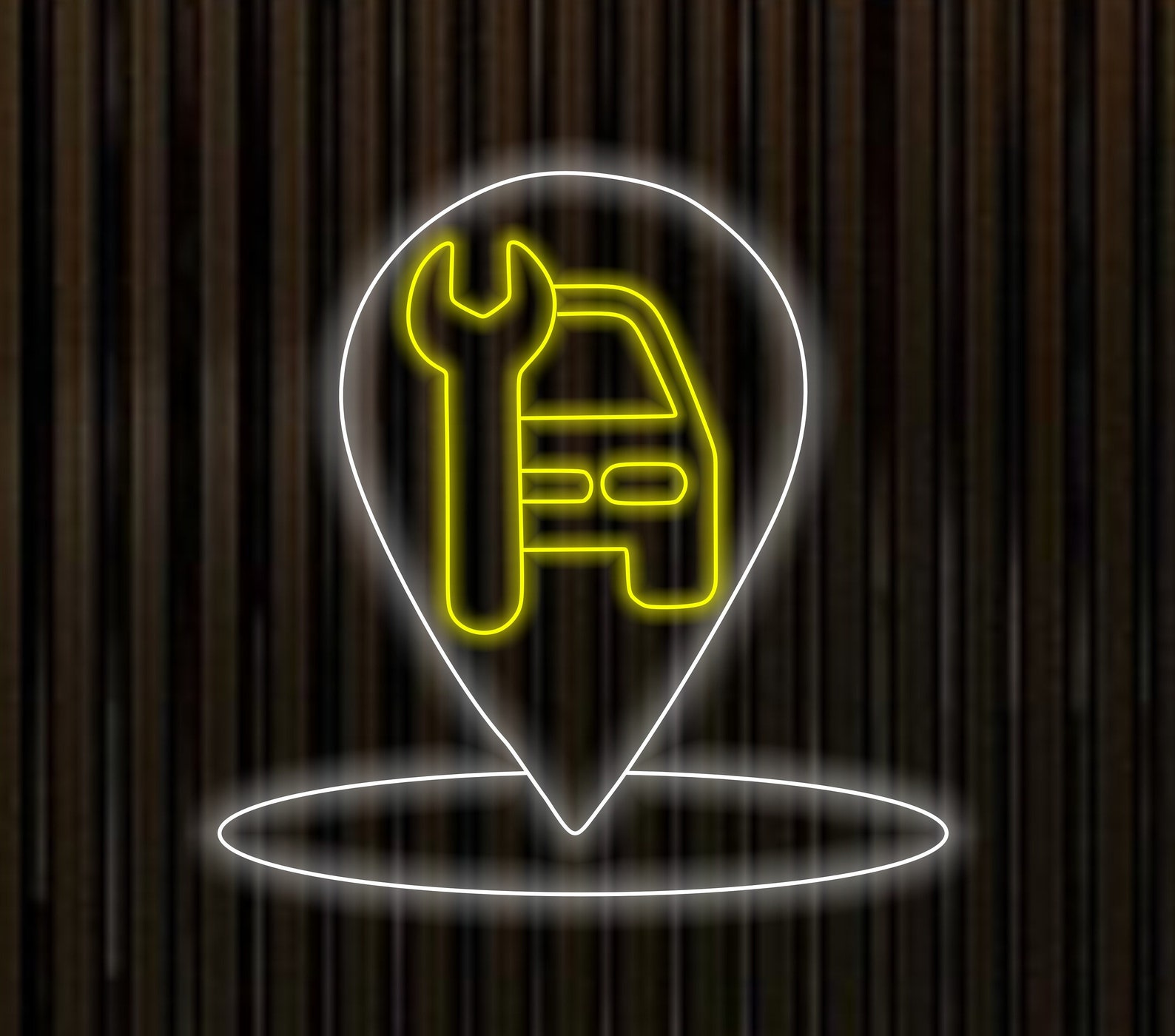 Car Workshop Neon Sign, Motor Vehicle Station Neon Sign, Auto Repair Shop Neon Sign, Vehicle Service Station Neon Sign, Garage Neon Sign