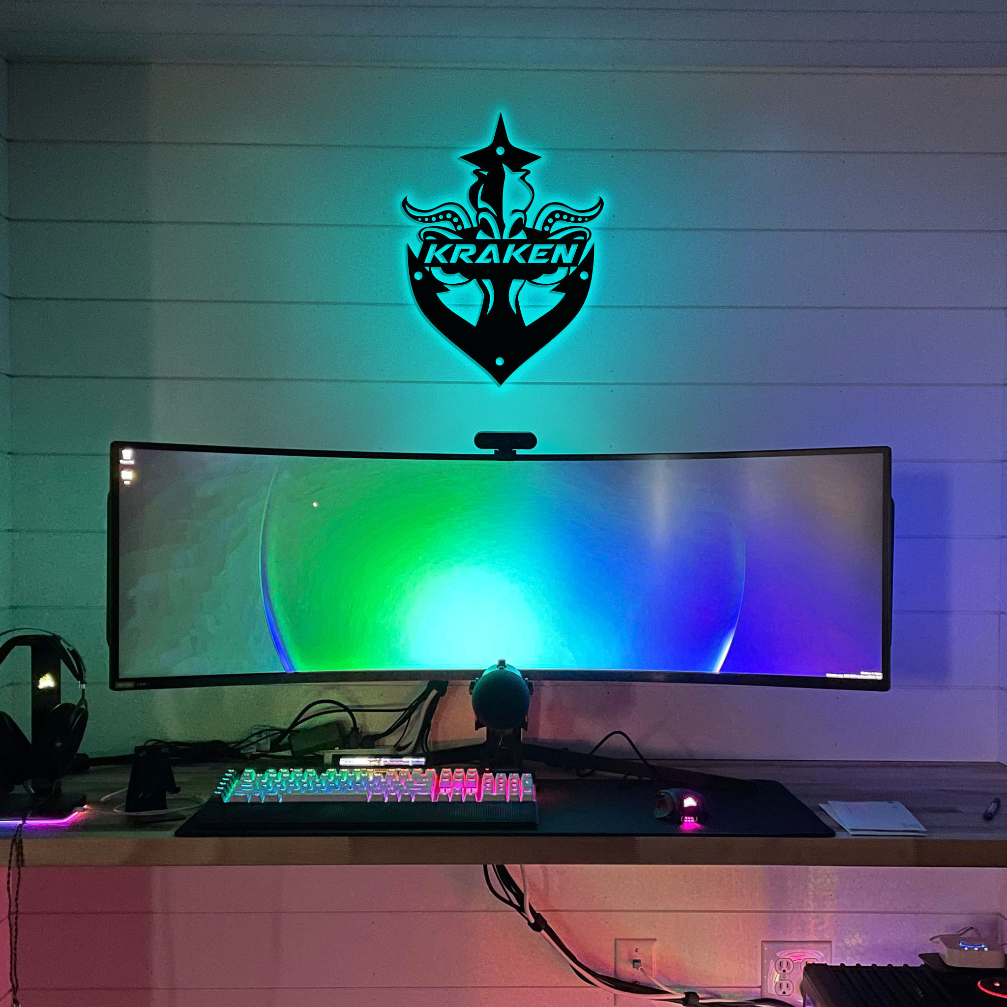 Seattle Kraken Ice Hockey Metal Signs