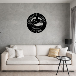 Vancouver Canucks Ice Hockey Metal Signs
