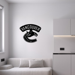Ice Hockey Vancouver Canucks Metal Sign