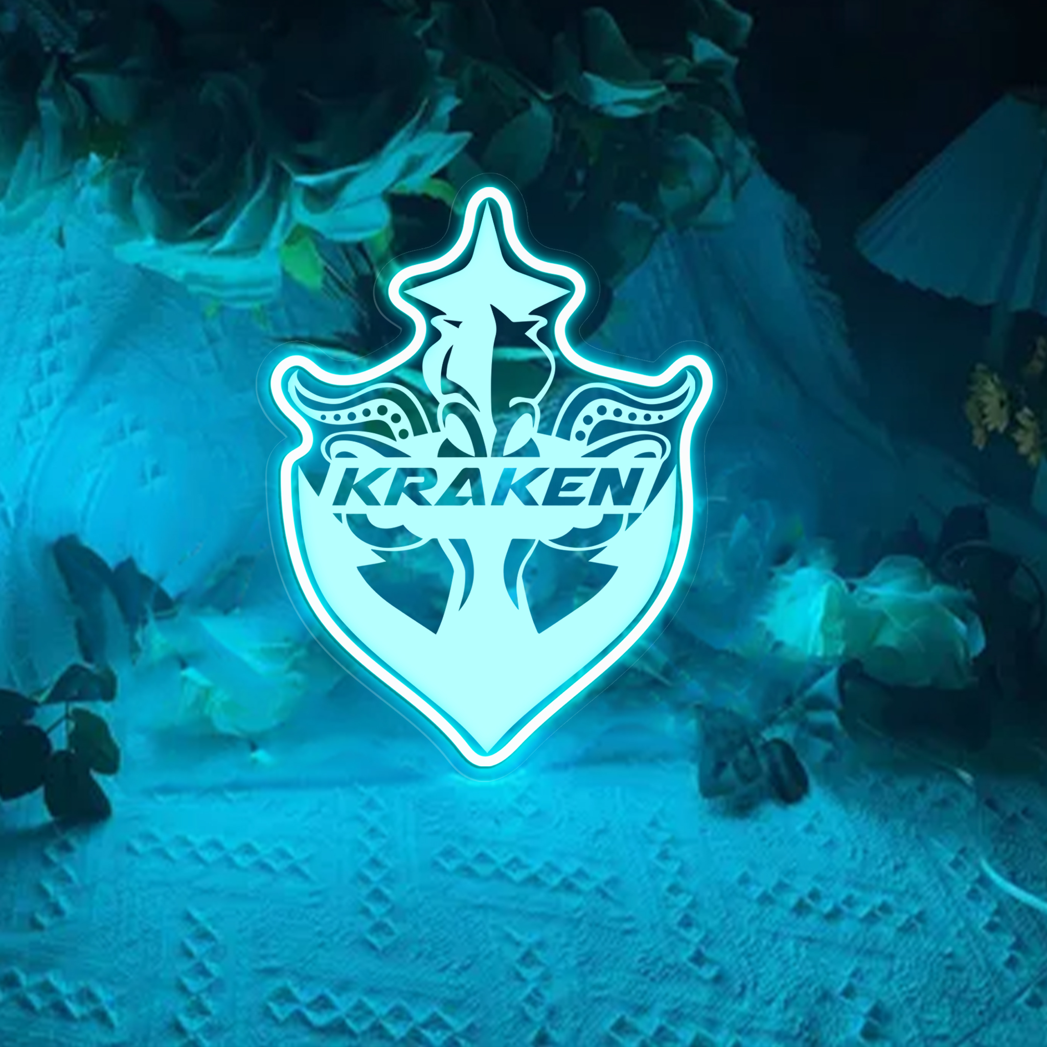 Seattle Kraken Ice Hockey Laser Signs