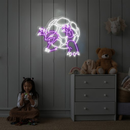 Pokemon Golem Neon Signs