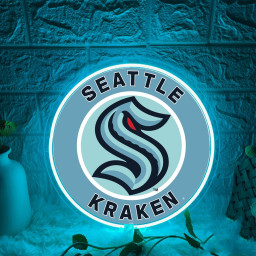 Seattle Kraken Ice Hockey UV Sign Wall Decor