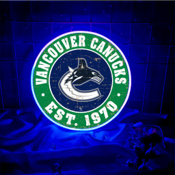 Vancouver Canucks Ice Hockey UV Sign