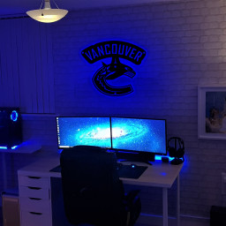 Ice Hockey Vancouver Canucks Metal Sign