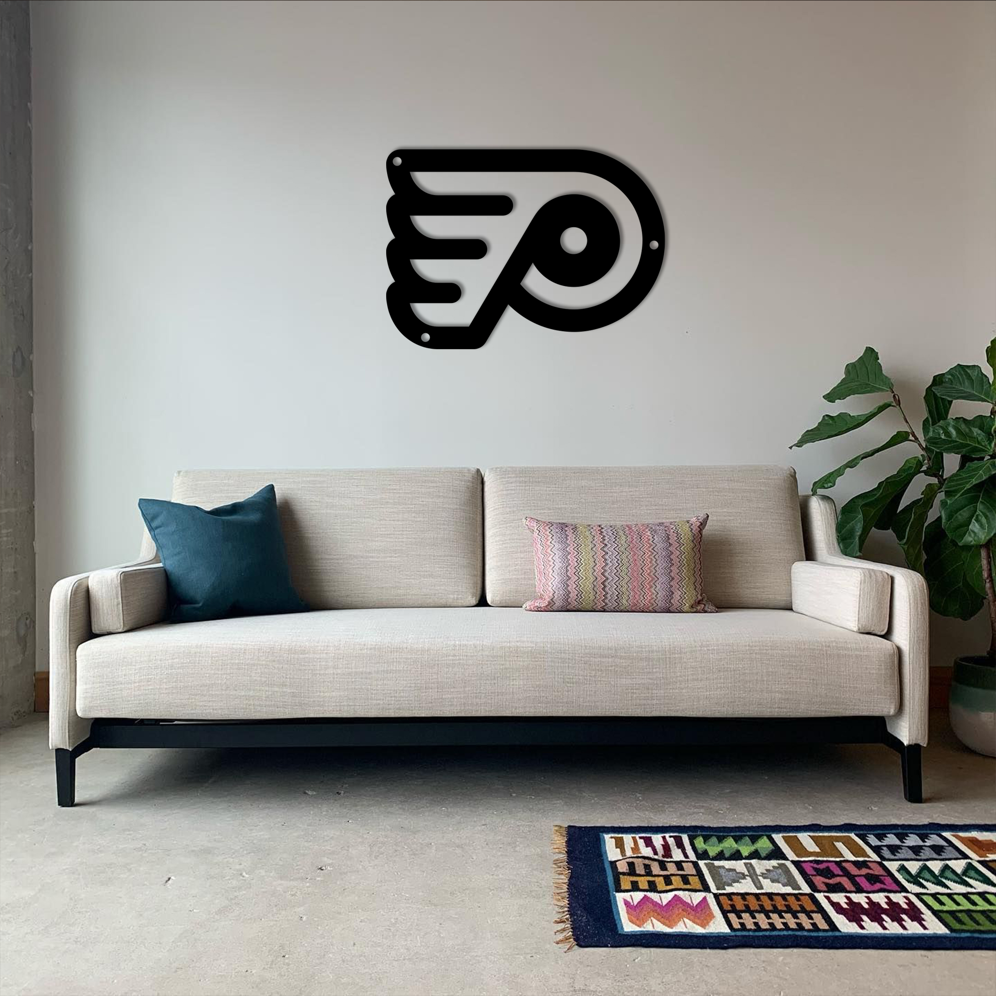 Ice Hockey Philadelphia Flyers Metal Signs Wall Decor