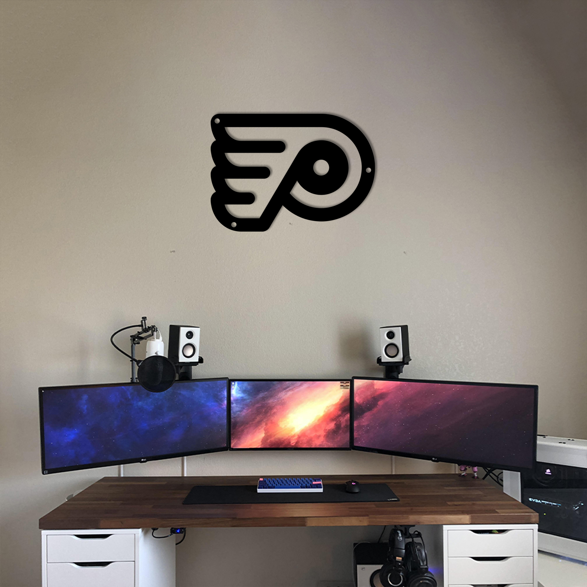 Ice Hockey Philadelphia Flyers Metal Signs Wall Decor