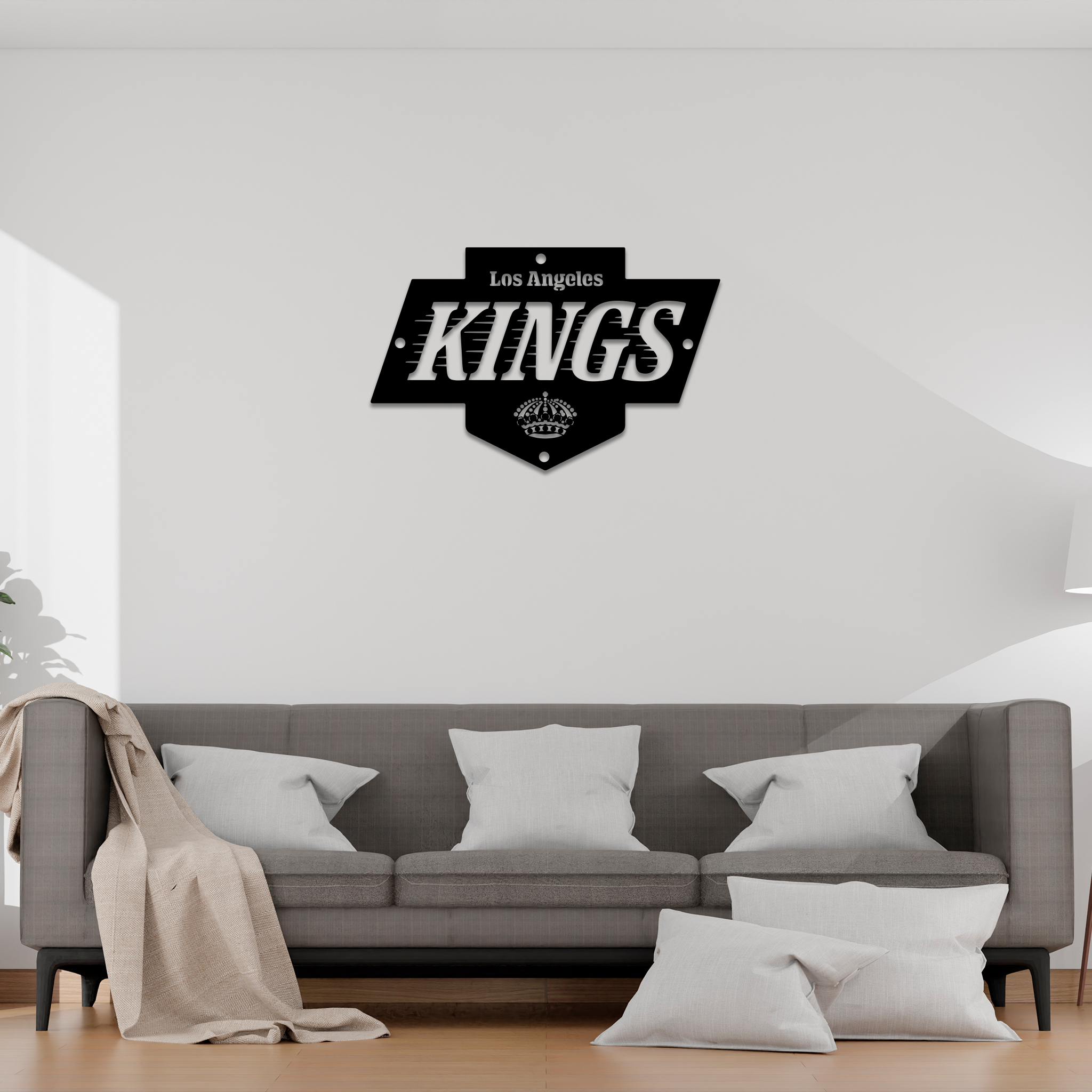 Ice Hockey Los Angeles Kings Metal Sign
