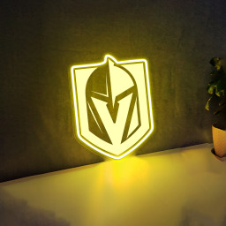 Vegas Golden Knights Ice Hockey Laser Signs