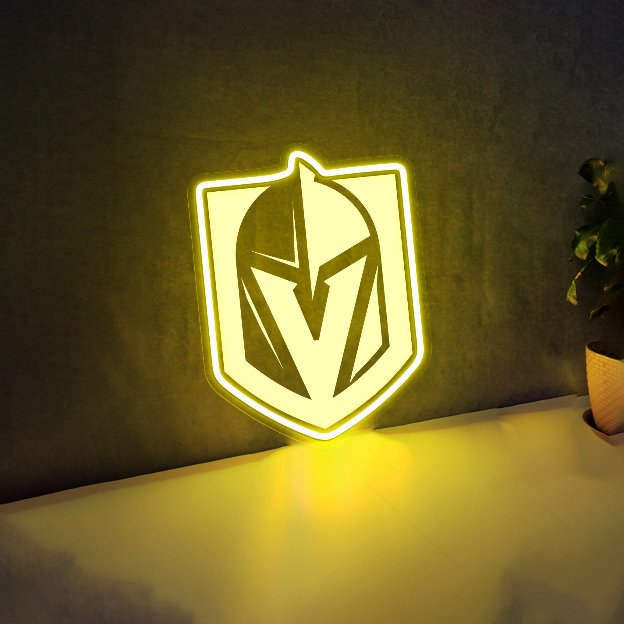 Vegas Golden Knights Ice Hockey Laser Signs