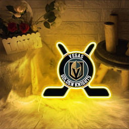 Vegas Golden Knights Ice Hockey UV Signs Wall Decor