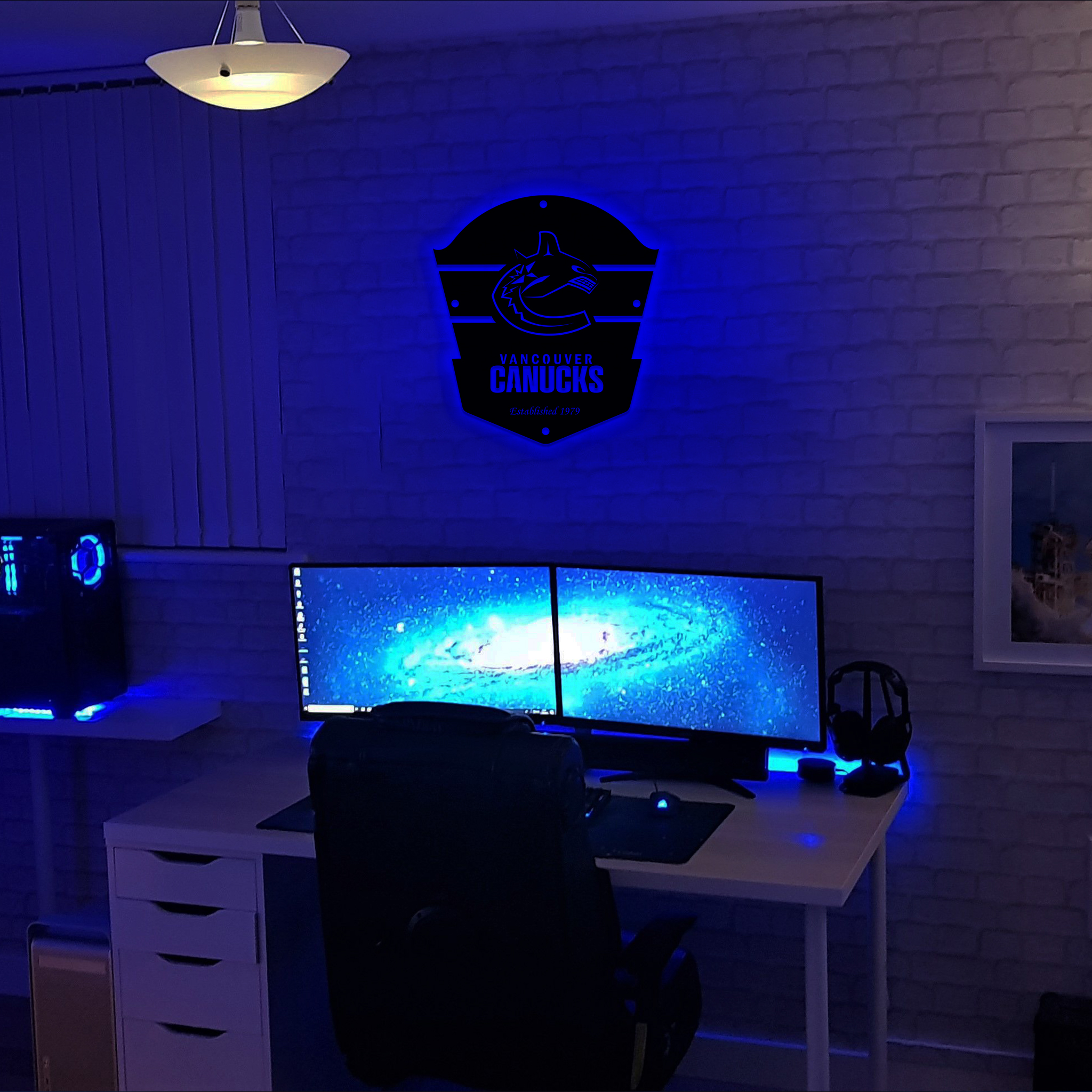 Ice Hockey Vancouver Canucks Metal Signs