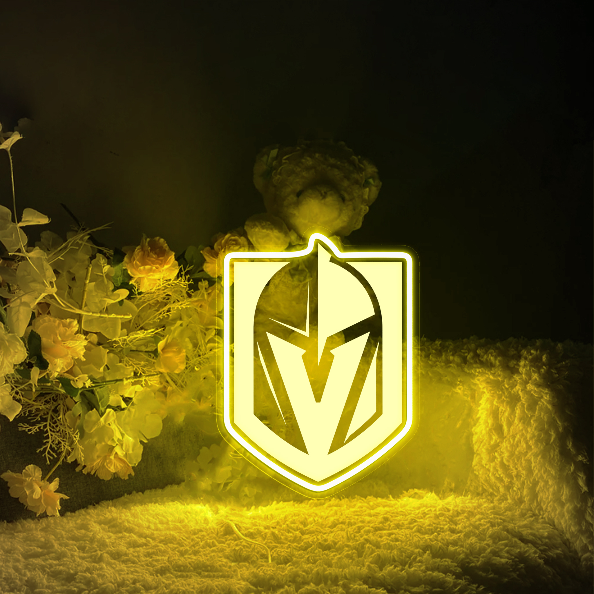 Vegas Golden Knights Ice Hockey Laser Signs