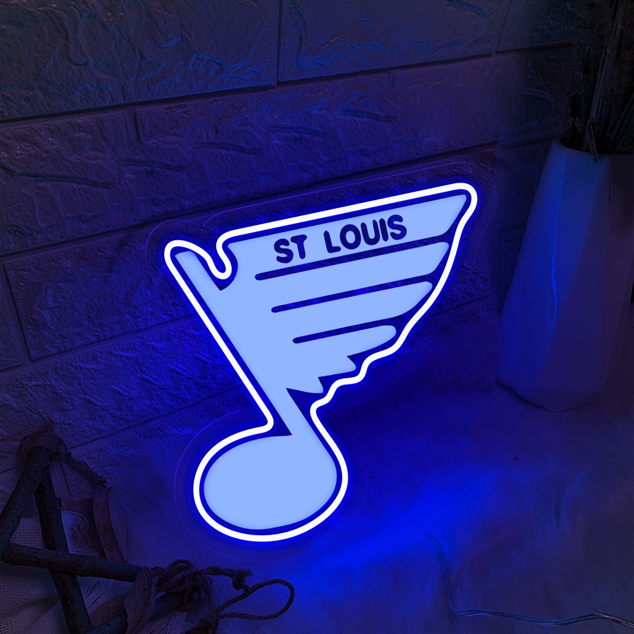 St. Louis Blues Ice Hockey Laser Signs