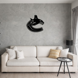 Vancouver Canucks Ice Hockey Metal Signs Wall Decor