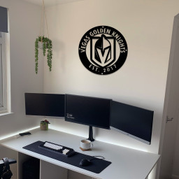 Vegas Golden Knights Ice Hockey Metal Sign Wall Decor