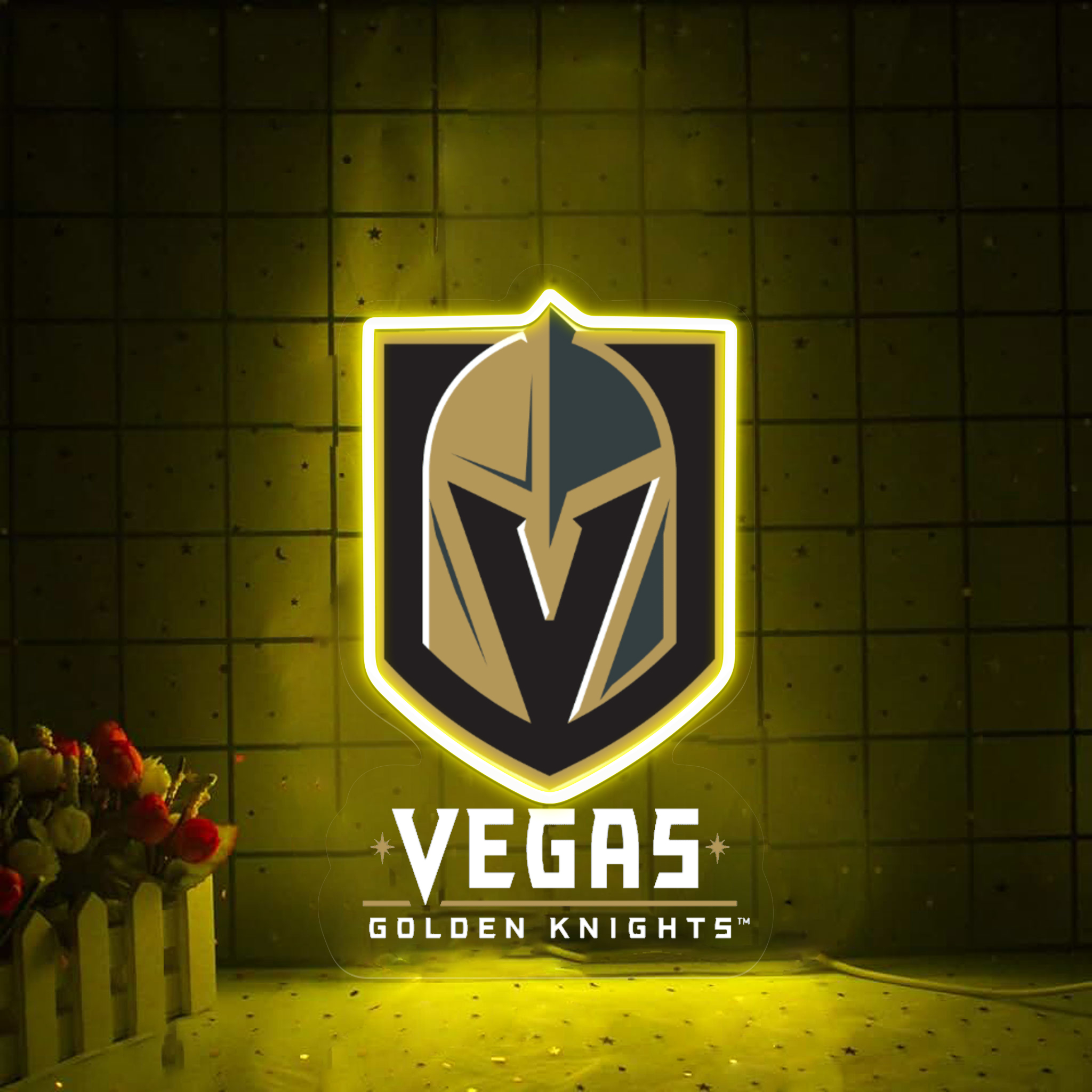 Ice Hockey Vegas Golden Knights UV Signs